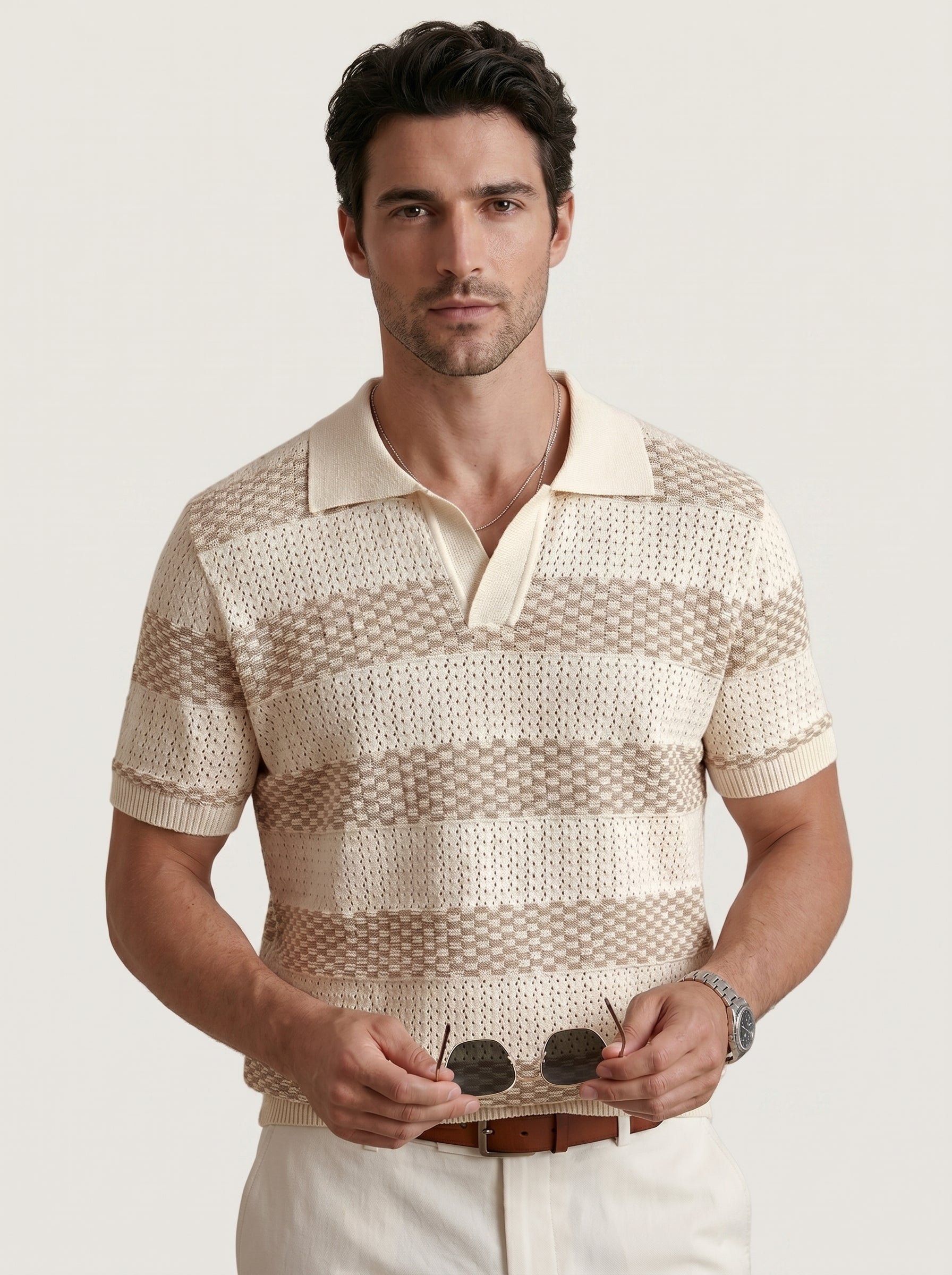 THE RIVEIRA POLO KNIT